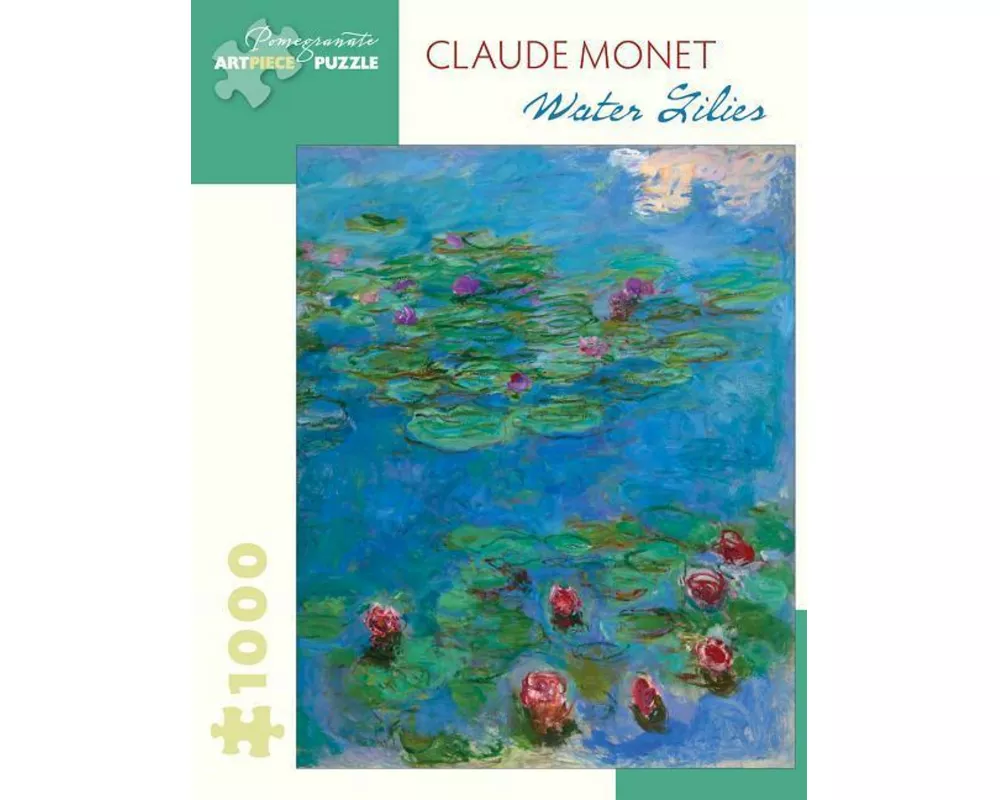 Claude Monet Water Lilies 1000-Piece Jigsaw Puzzle