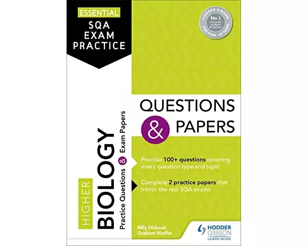 Essential SQA Exam Practice: Higher Biology Questions and Papers