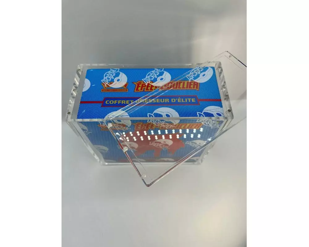 EvoRetro Acryl Box Acryl Display für Booster/Elite Trainer Boxen