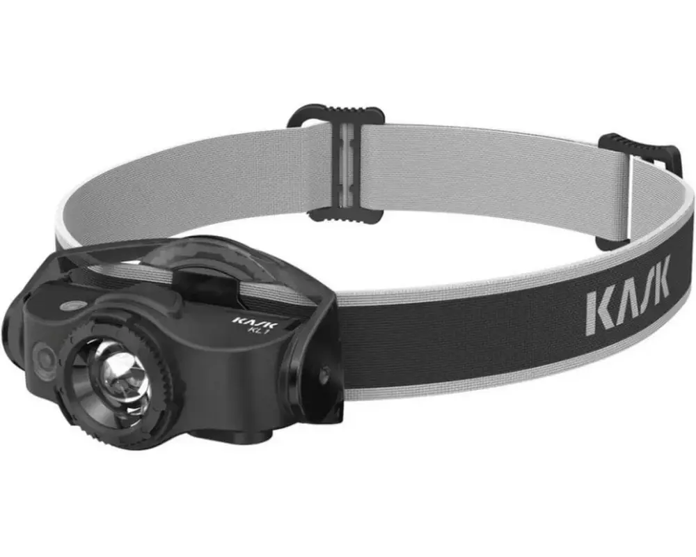 Kask Stirnlampe KL-1 Schwarz/Weiss