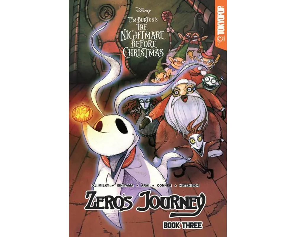 Disney Manga: Tim Burton's The Nightmare Before Christmas - Zero's Journey Graphic Novel Book 3