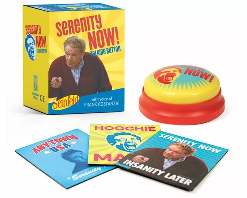 Seinfeld: Serenity Now! Talking Button