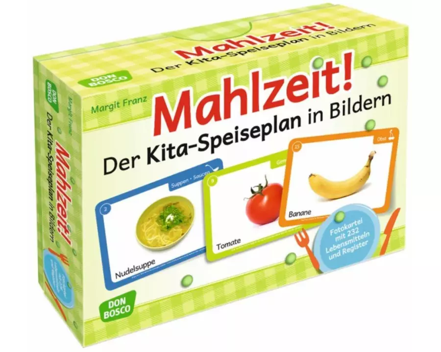Mahlzeit! Der Kita-Speiseplan in Bildern