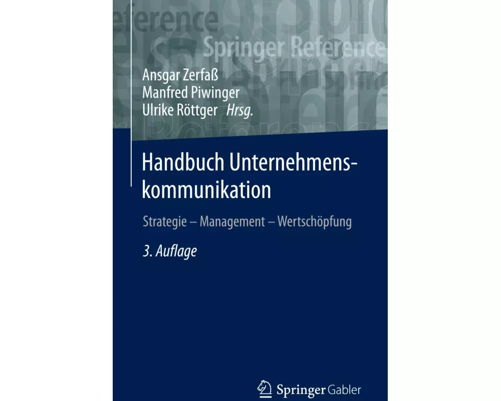 Handbuch Unternehmenskommunikation