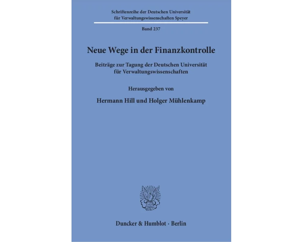 Neue Wege in der Finanzkontrolle