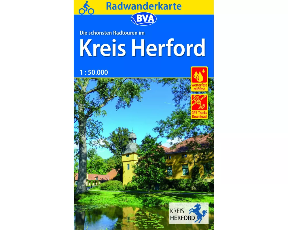 BVA Radwanderkarte Kreis Herford 1:50.000