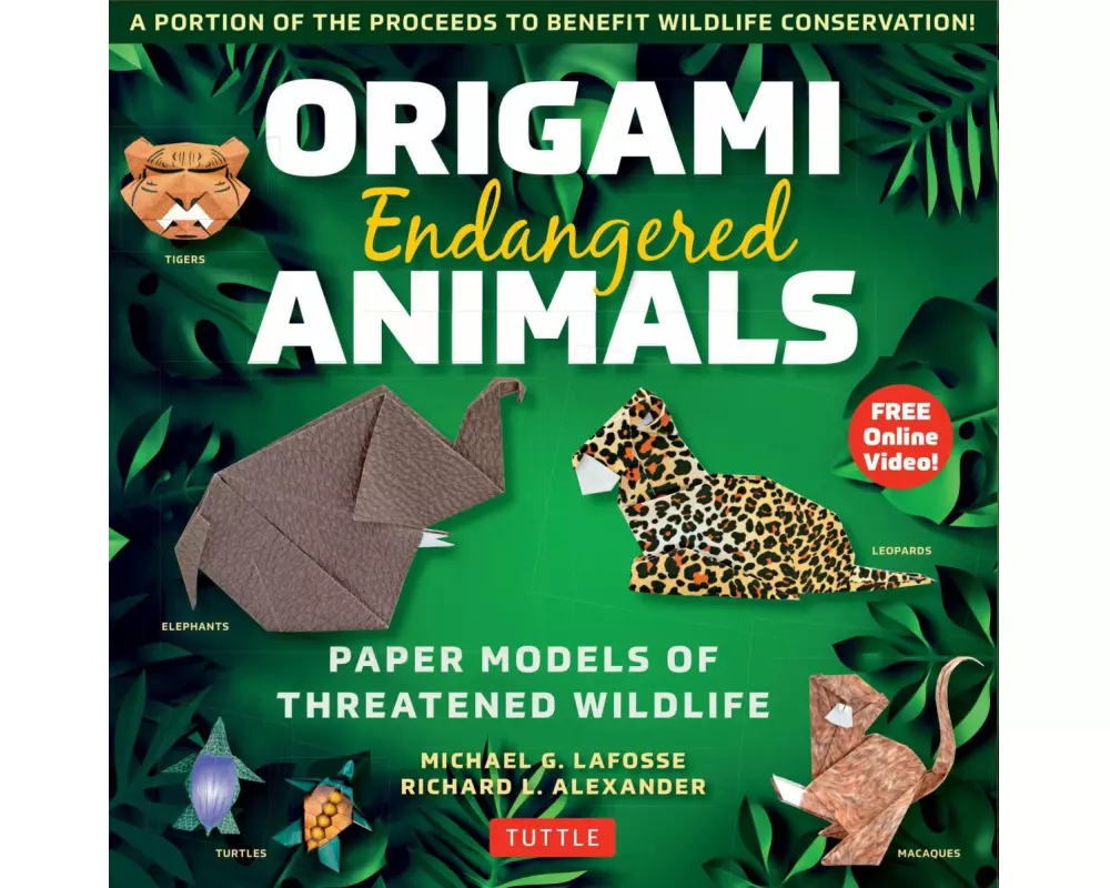 Origami Endangered Animals Kit