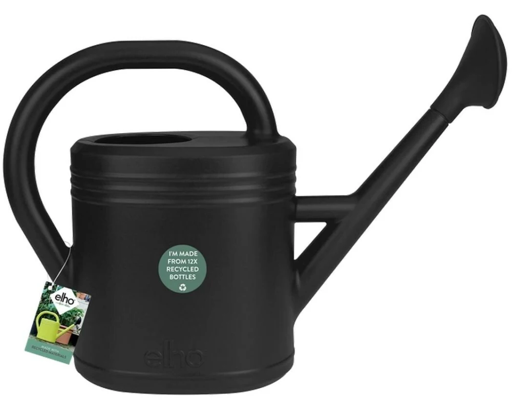 Elho Giesskanne Green Basics 10 l, Schwarz