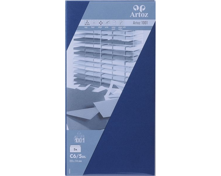 ARTOZ Couverts 1001 C6/5 107294184 100g, classic blau 5 Stück