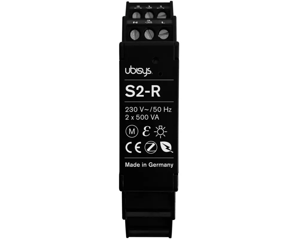 ubisys Leistungsschalter S2-R ZigBee 3.0