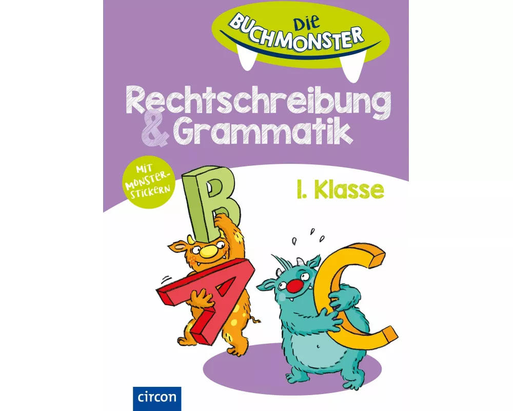 Die Buchmonster Rechtschreibung & Grammatik, 1. Klasse