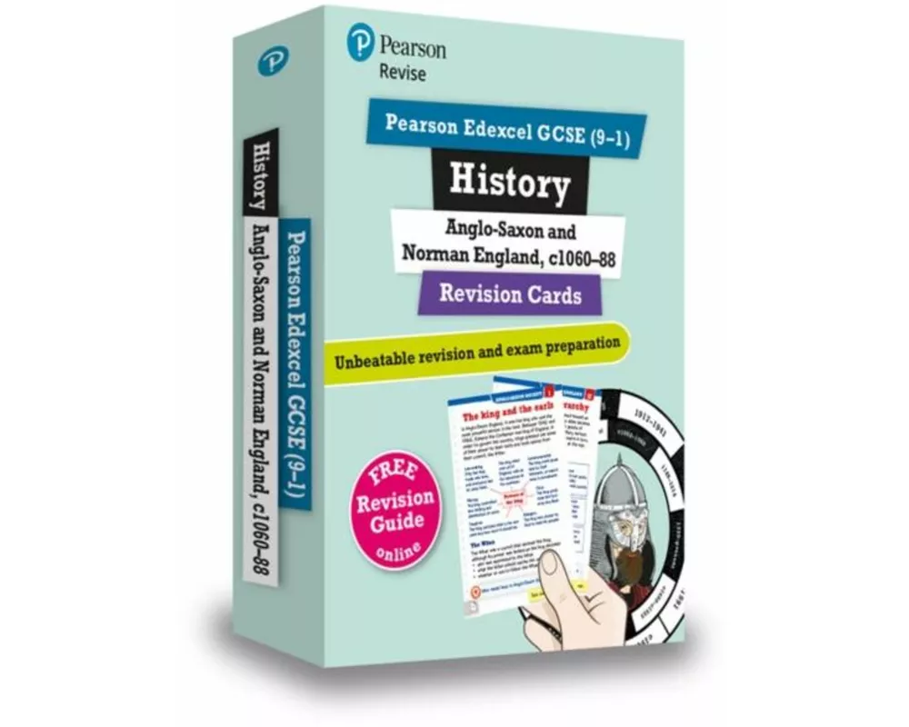 Pearson REVISE Edexcel GCSE History Anglo-Saxon and Norman England Revision Cards