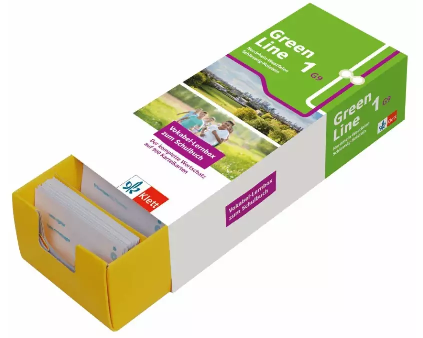 Green Line 1 G9 (Ausgabe ab 2019) Klasse 5 Vokabel-Lernbox zum Schulbuch