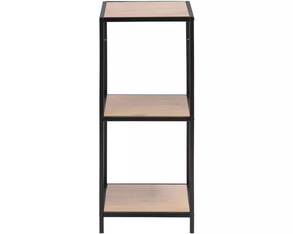 AC Design Regal Seaford 35 x 37 x 82.5 cm, Nature/Schwarz