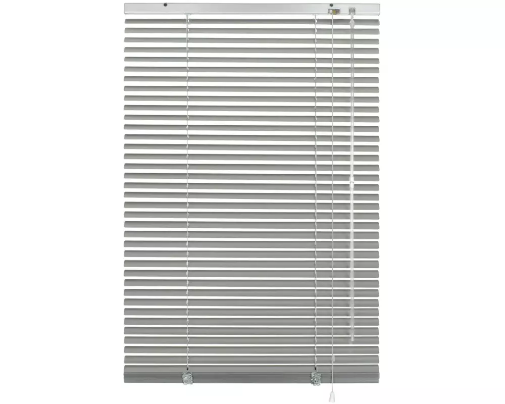 Gardinia Aluminium Jalousie Silber 60 x 130 cm