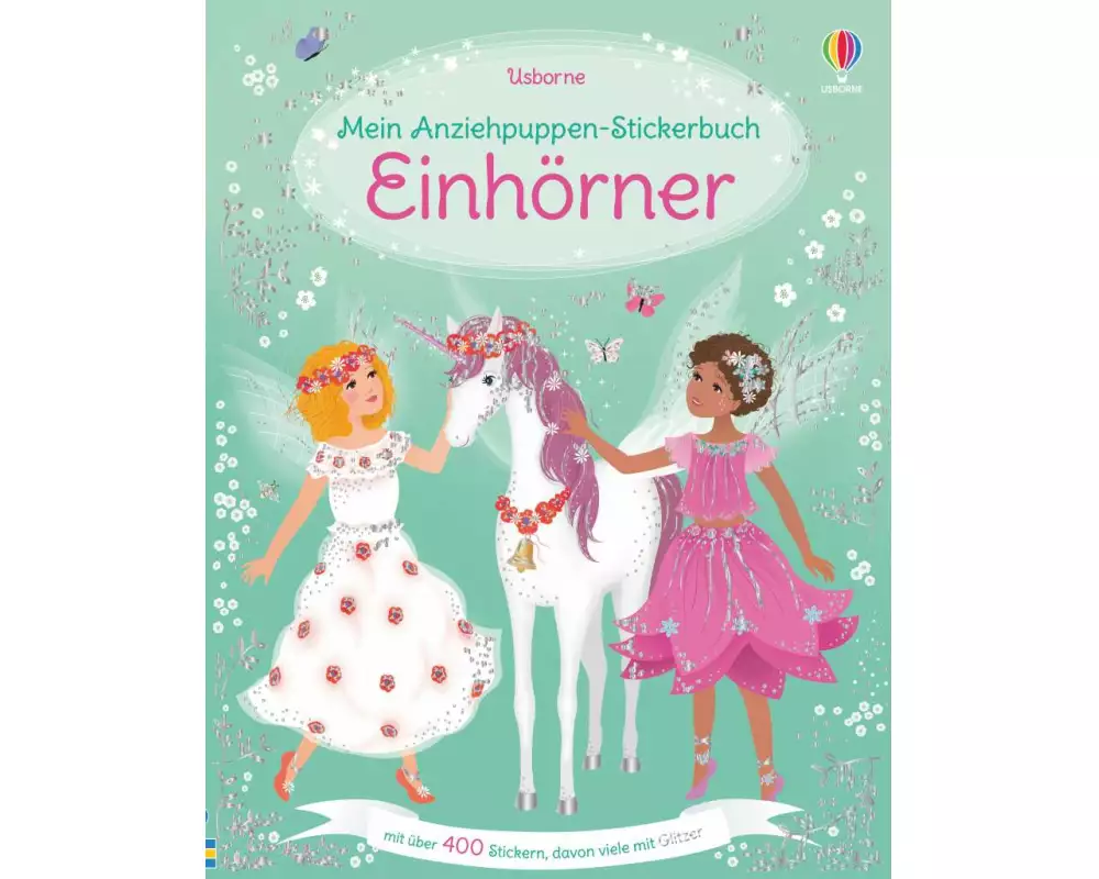 Mein Anziehpuppen-Stickerbuch: Einhörner