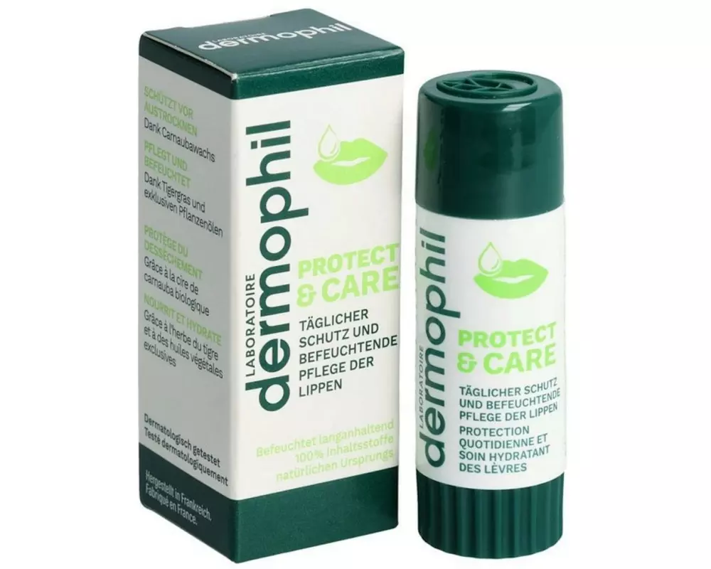 Dermophil Lippenpflege Protect & Care Stick 4 g