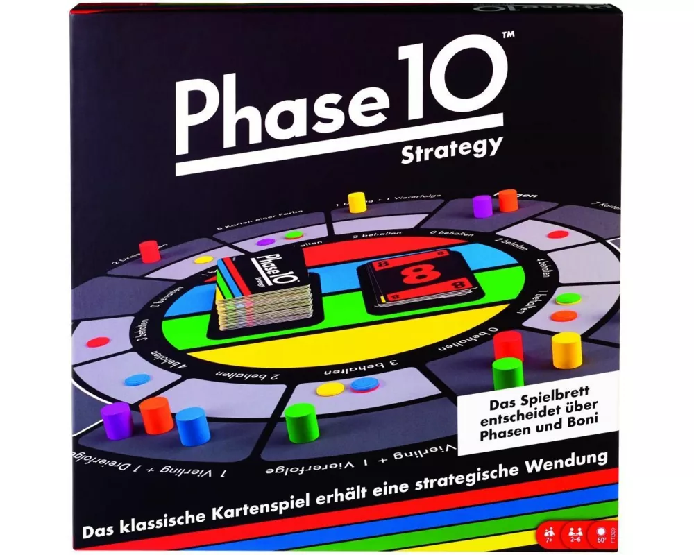 Phase 10 Strategy Brettspiel