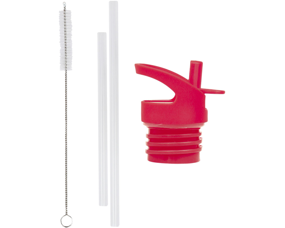 ALLC Set für Trinkflasche DBSSRE96 Deckel, Stohhalm, Bürste