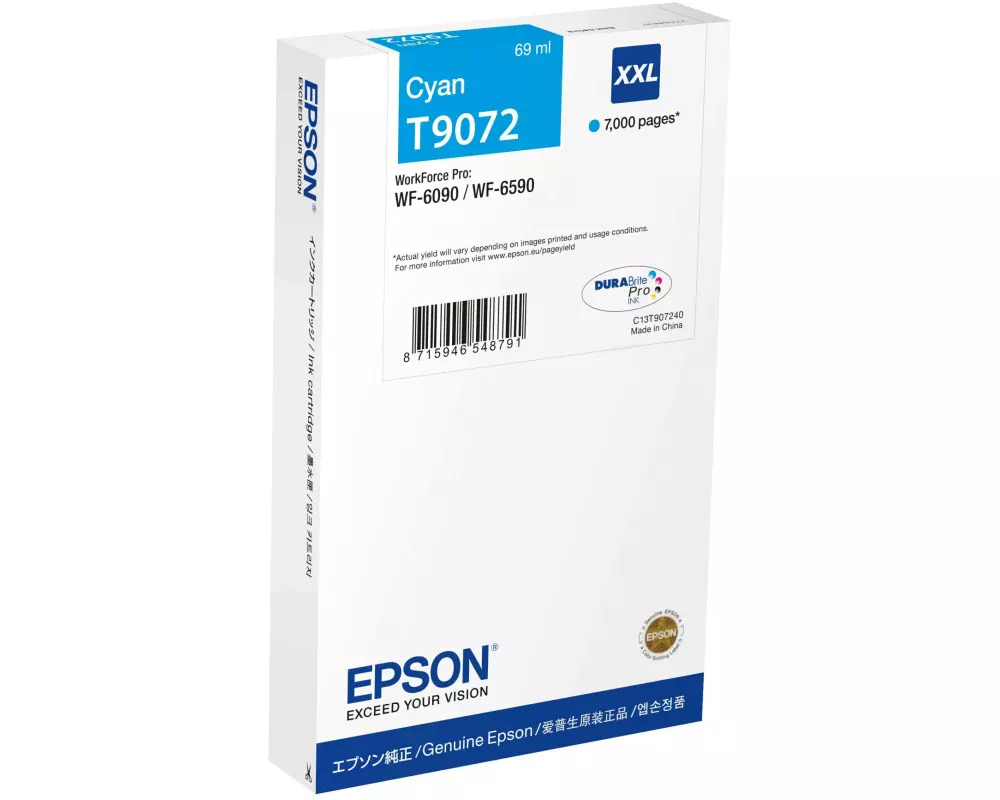Epson Tinte C13T907240 Cyan