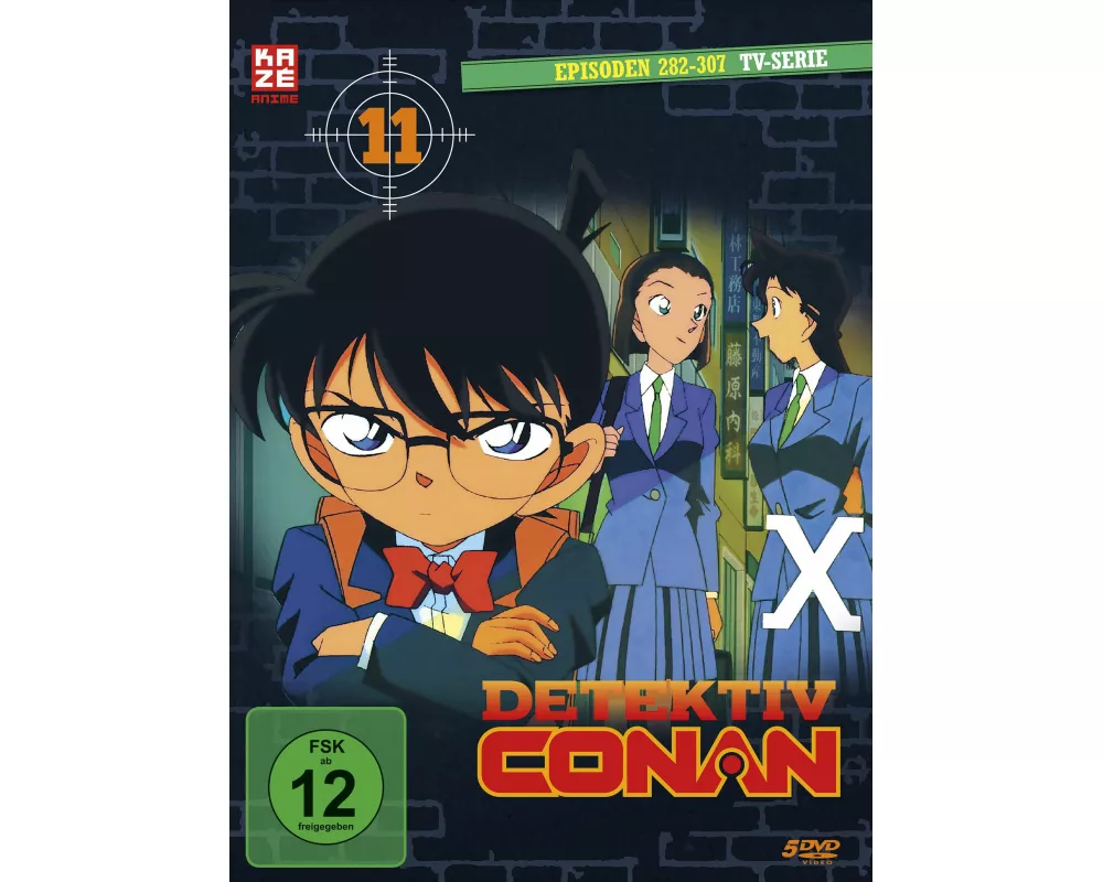 Detektiv Conan - TV-Serie - DVD Box 11 (Episoden 282-307) (5 DVDs)