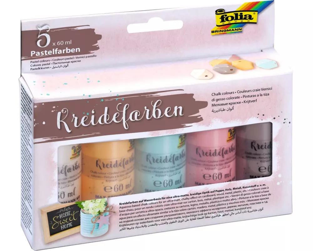 Folia Kreidefarbe Kreidefarben Set