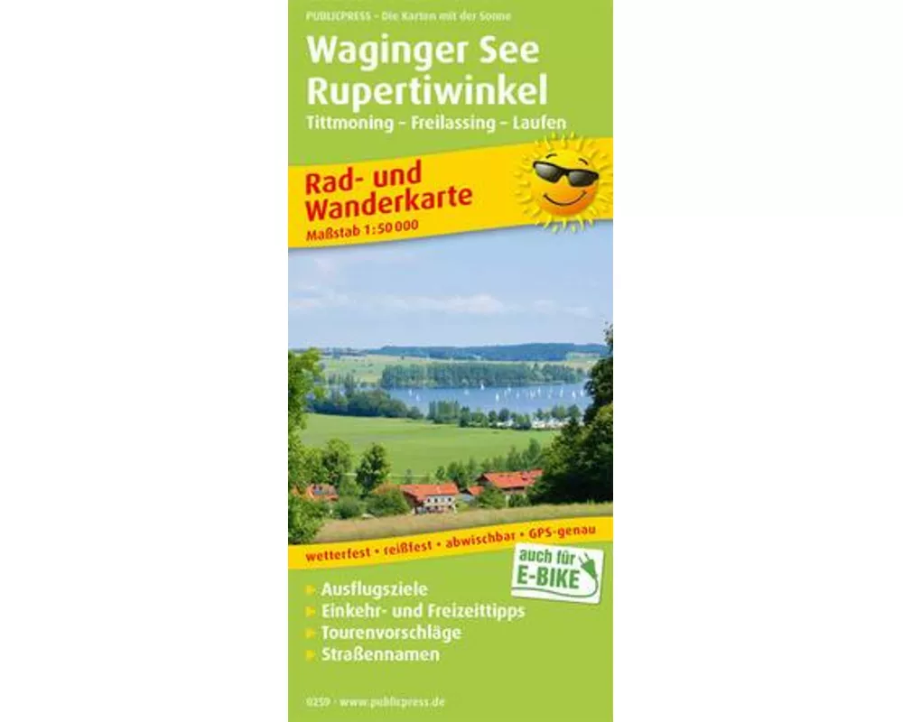 Waginger See, Rupertiwinkel, Tittmoning - Freilassing -Laufen