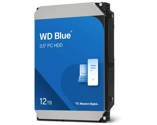 HDD Desktop Blue 12TB 3.5 SATA 512MB