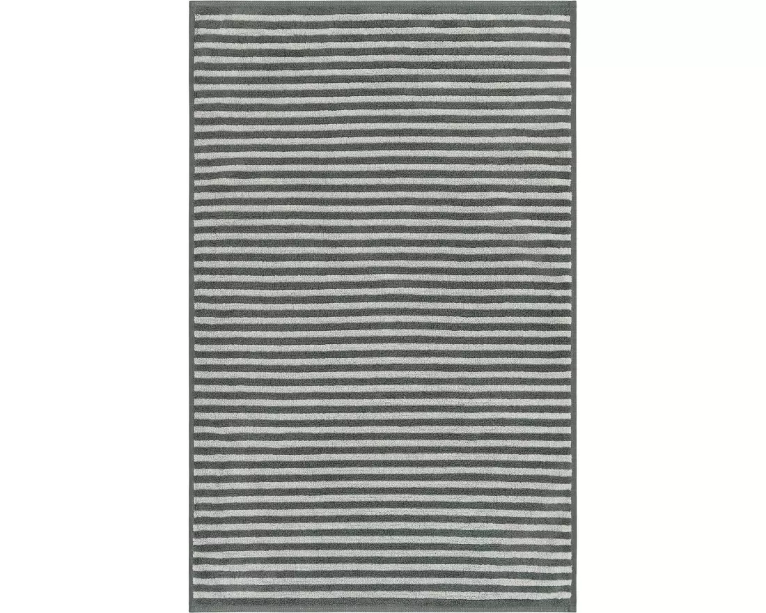 Cawö Badteppich Two Tone 50 x 80 cm, schiefer