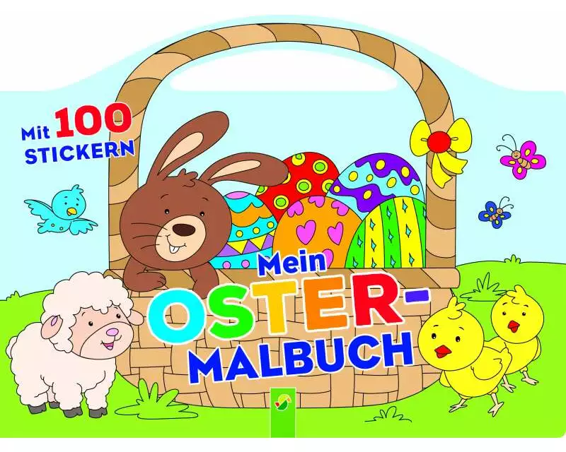 Mein Oster-Malbuch