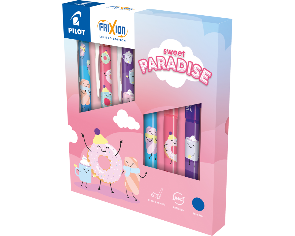 PILOT Frixion Ball Sweet 0.7mm 150.400.98 Collector Box 6 Stück