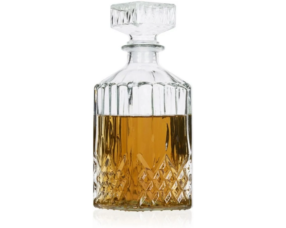 alpina Whiskey Flasche 800 ml, 1 Stück, Transparent