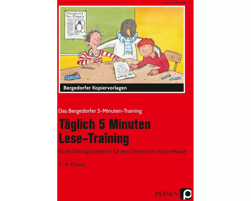 Täglich 5 Minuten Lese-Training - 3./4. Klasse