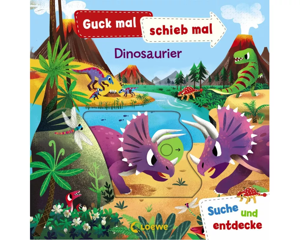 Guck mal, schieb mal! Suche und entdecke - Dinosaurier