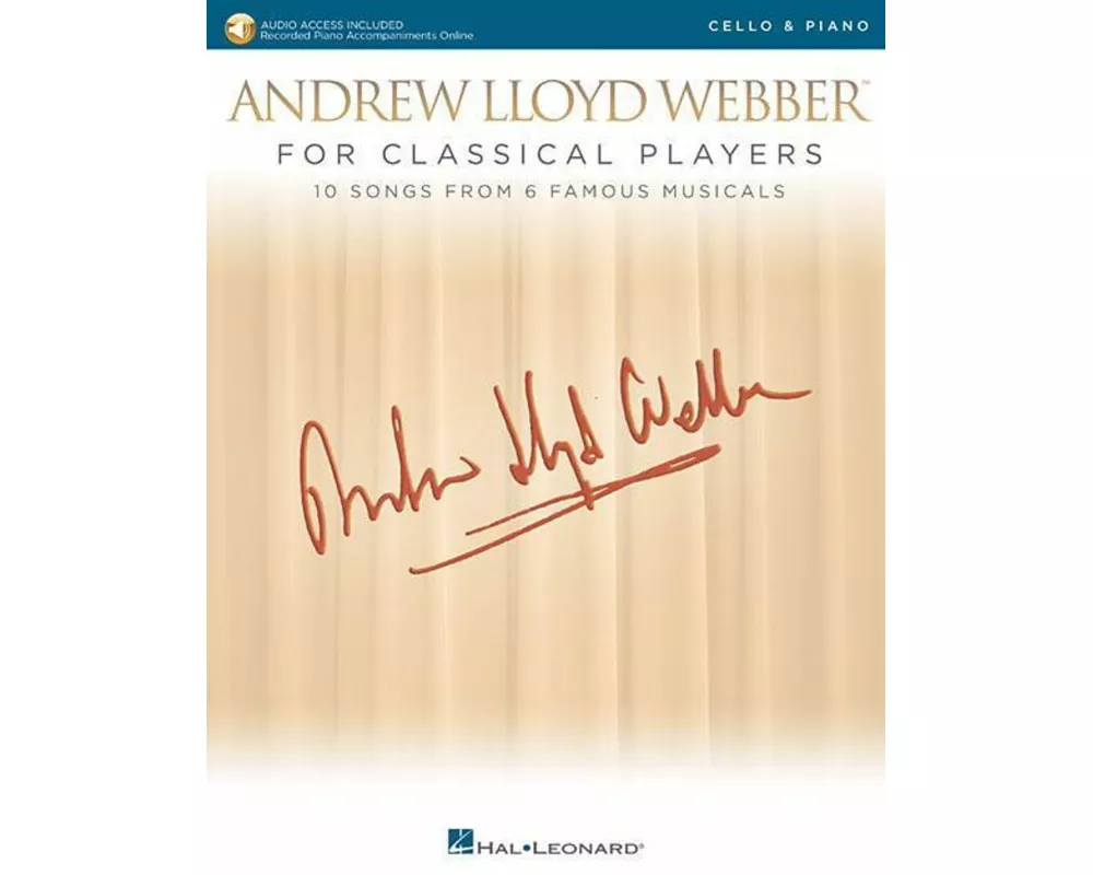 Andrew Lloyd Webber for Classical Players - Cello and Piano