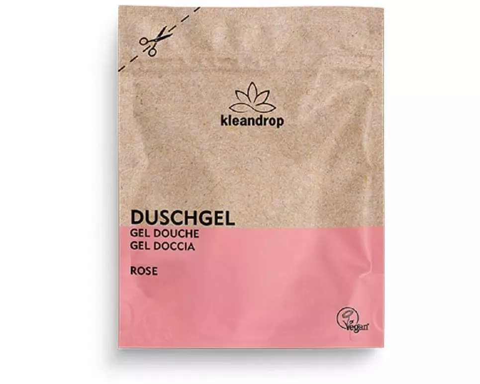 kleandrop Duschgel Rose Refill 200 ml