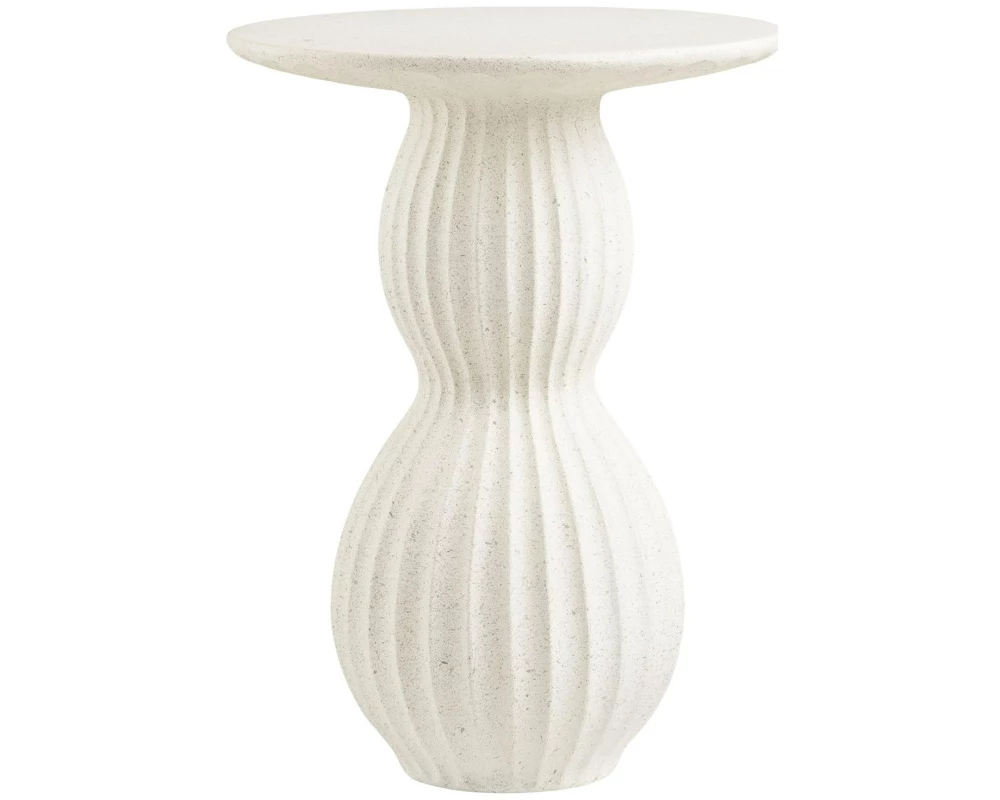 House Nordic Beistelltisch „Newtown“ 40 x 55 cm, Weiss