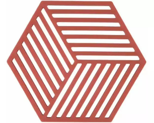 Zone Denmark Topfuntersetzer Hexagon Rot