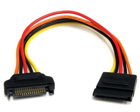 8IN 15PIN SATA POWER EXT CABLE