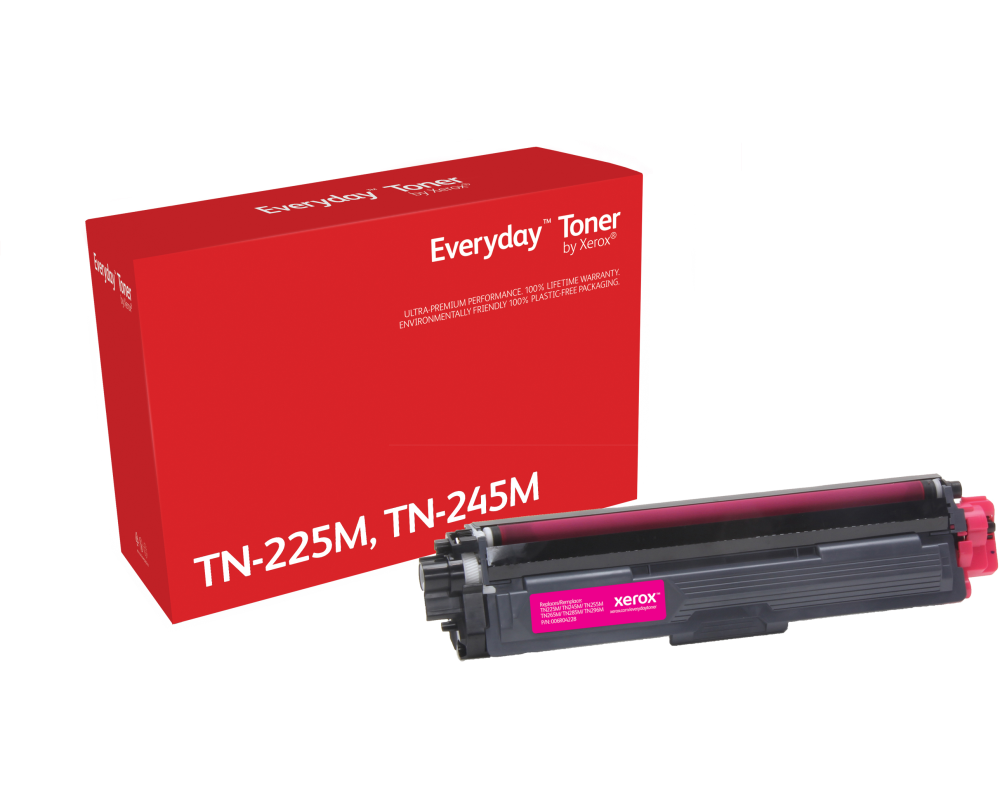 Everyday™ Magenta Toner von Xerox, kompatibel mit Brother TN225M/ TN245M, Hohe Kapazität