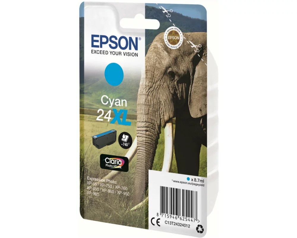 Epson Tinte T24324012 Cyan