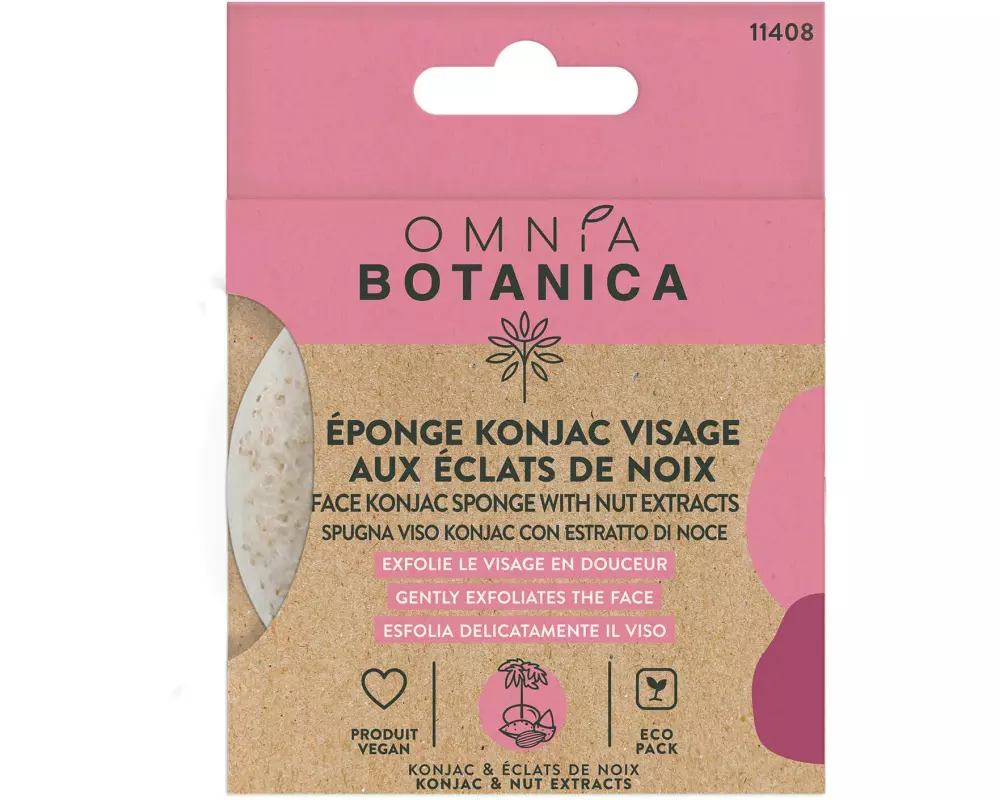 OMNIA BOTANICA Konjac Gesichtsschwamm 1 Stück