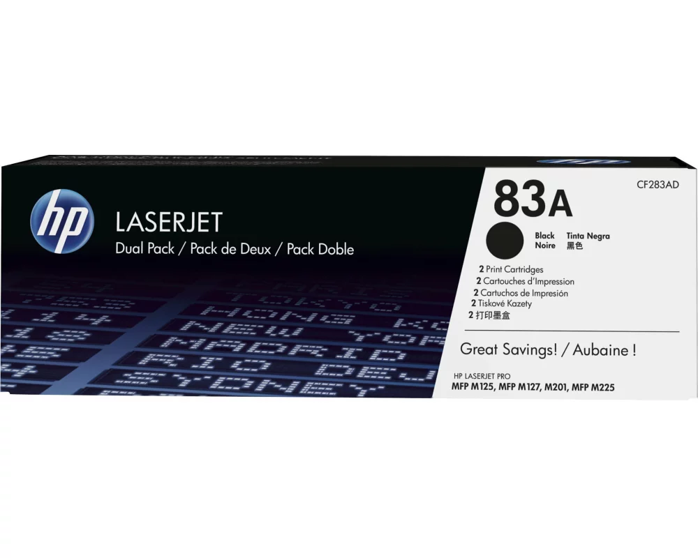 HP Toner Nr. 83A (CF283AD) Black