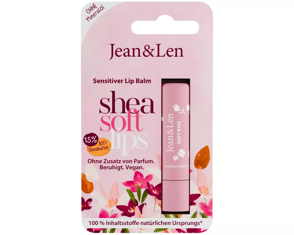 Jean & Len Lippenbalsam Shea/Mandelöl 4.8 g
