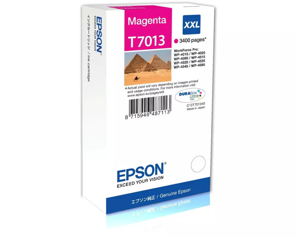 Ink Cart/WP4000/4500 Series XXL Magenta