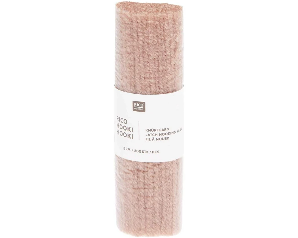 Rico Design Hooki Knüpfgarn Altrosa