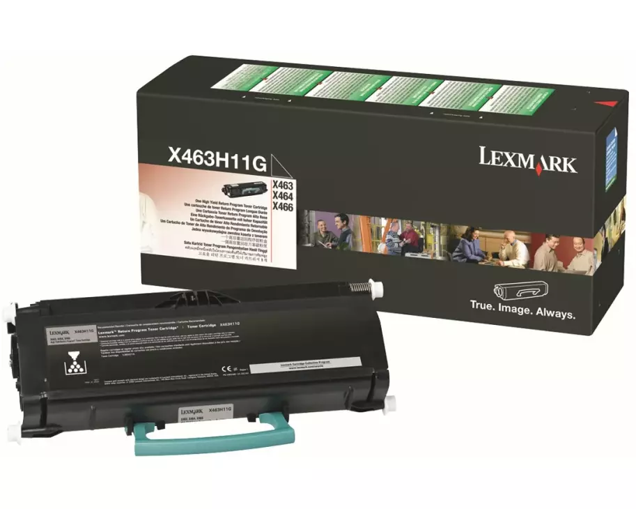 LEXMARK X463, X464, X466 Toner black high Capacity 9.000 pages return