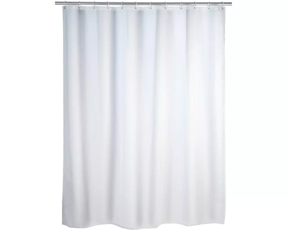 Wenko Duschvorhang Anti-Schimmel 180 x 200 cm, Weiss