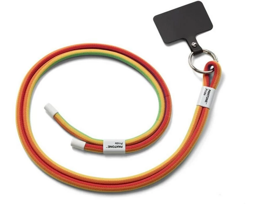 Pantone by Copenhagen Design AdjustablePhonestrap Rot