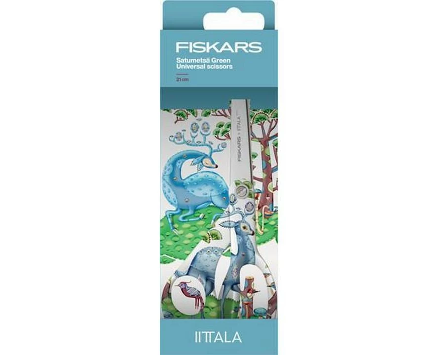 Fiskars Universalschere littala Satumetsä 2, 21 cm, Grün